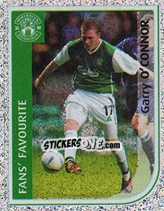 Sticker Garry O'Connor - Scottish Premier League 2002-2003 - Panini