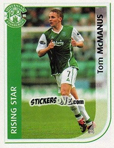 Cromo Tom McManus - Scottish Premier League 2002-2003 - Panini