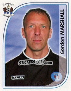 Cromo Gordon Marshall - Scottish Premier League 2002-2003 - Panini