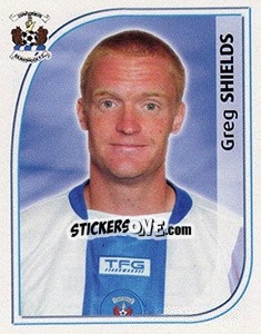Sticker Greg Shields - Scottish Premier League 2002-2003 - Panini