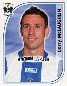 Cromo Barry McLaughlin - Scottish Premier League 2002-2003 - Panini