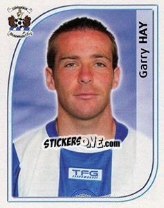 Figurina Garry Hay - Scottish Premier League 2002-2003 - Panini