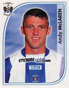 Sticker Andy McLaren - Scottish Premier League 2002-2003 - Panini