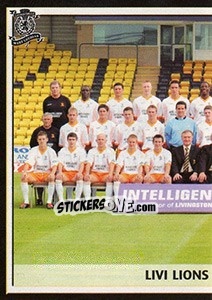 Sticker Team photo - Scottish Premier League 2002-2003 - Panini