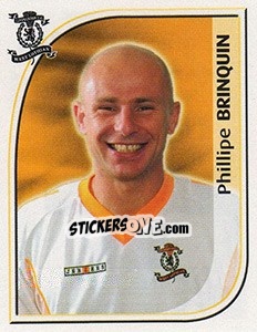 Sticker Phillipe Brinquin - Scottish Premier League 2002-2003 - Panini