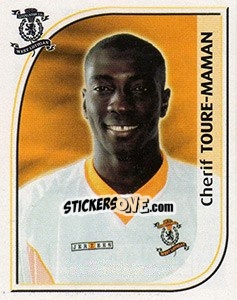 Figurina Cherif Toure-Maman - Scottish Premier League 2002-2003 - Panini