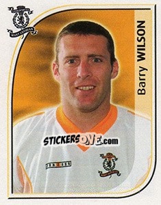 Cromo Barry Wilson - Scottish Premier League 2002-2003 - Panini