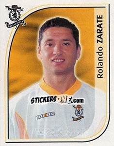 Cromo Rolando Zarate - Scottish Premier League 2002-2003 - Panini