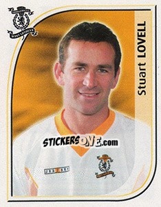 Cromo Stuart Lovell - Scottish Premier League 2002-2003 - Panini