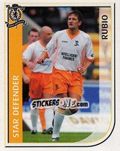 Figurina Rubio - Scottish Premier League 2002-2003 - Panini