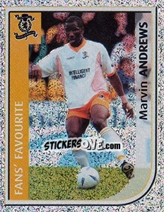 Cromo Marvin Andrews - Scottish Premier League 2002-2003 - Panini