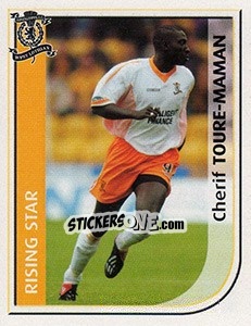 Cromo Cherif Toure-Maman - Scottish Premier League 2002-2003 - Panini