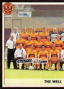 Cromo Team photo - Scottish Premier League 2002-2003 - Panini