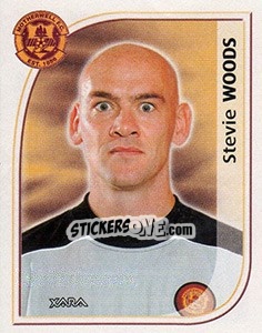Cromo Stevie Woods - Scottish Premier League 2002-2003 - Panini