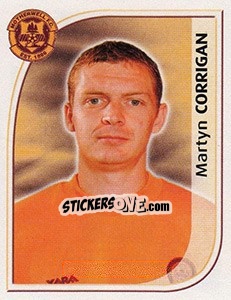 Sticker Martyn Corrigan - Scottish Premier League 2002-2003 - Panini