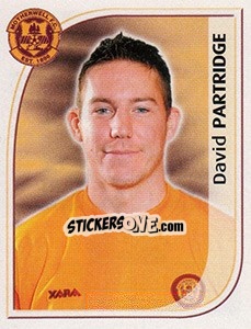 Sticker David Partridge - Scottish Premier League 2002-2003 - Panini