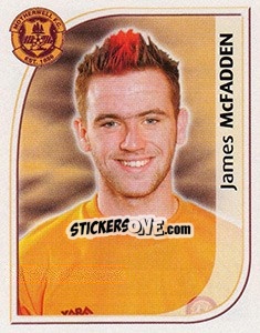 Figurina James McFadden - Scottish Premier League 2002-2003 - Panini