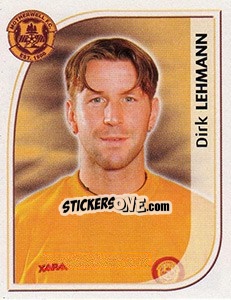 Sticker Dirk Lehmann - Scottish Premier League 2002-2003 - Panini