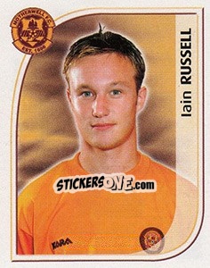Sticker Iain Russell - Scottish Premier League 2002-2003 - Panini