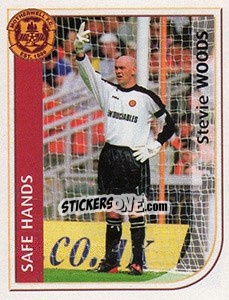 Cromo Stevie Woods - Scottish Premier League 2002-2003 - Panini