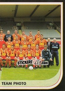 Cromo Team photo - Scottish Premier League 2002-2003 - Panini