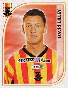 Sticker David Lilley - Scottish Premier League 2002-2003 - Panini