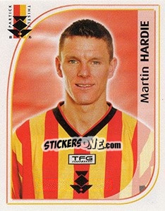 Cromo Martin Hardie - Scottish Premier League 2002-2003 - Panini