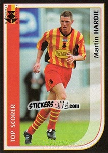 Cromo Martin Hardie - Scottish Premier League 2002-2003 - Panini