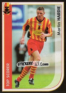 Figurina Martin Hardie - Scottish Premier League 2002-2003 - Panini