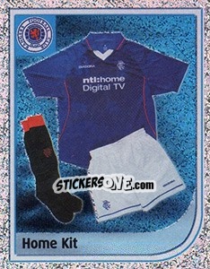 Cromo Home Kit - Scottish Premier League 2002-2003 - Panini