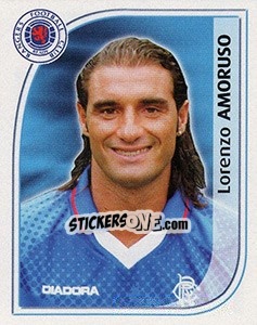 Sticker Lorenzo Amoruso - Scottish Premier League 2002-2003 - Panini