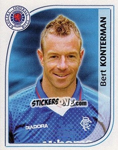 Cromo Bert Konterman - Scottish Premier League 2002-2003 - Panini