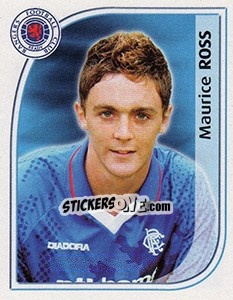 Figurina Maurice Ross - Scottish Premier League 2002-2003 - Panini