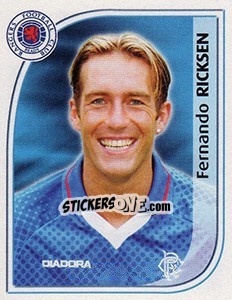 Sticker Fernando Ricksen - Scottish Premier League 2002-2003 - Panini