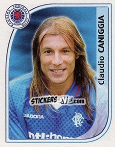 Figurina Claudio Cannigia - Scottish Premier League 2002-2003 - Panini