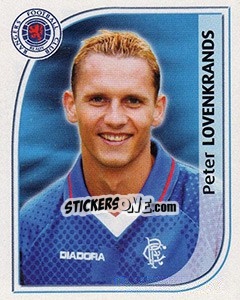 Figurina Peter Lovenkrands - Scottish Premier League 2002-2003 - Panini