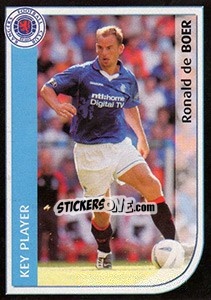 Figurina Ronald de Boer - Scottish Premier League 2002-2003 - Panini