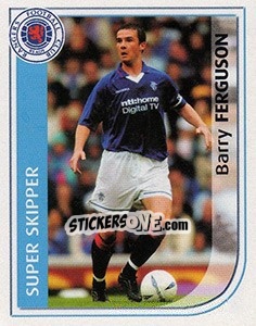 Sticker Barry Ferguson - Scottish Premier League 2002-2003 n. 396 - Panini