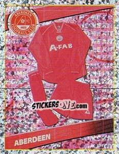 Sticker Home Kit - Scottish Premier League 2001-2002 n. 9 - Panini