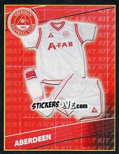 Sticker Away Kit - Scottish Premier League 2001-2002 - Panini