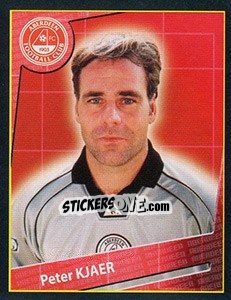 Sticker Peter Kjaer - Scottish Premier League 2001-2002 - Panini