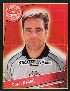Cromo Peter Kjaer - Scottish Premier League 2001-2002 n. 13 - Panini
