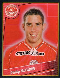 Sticker Philip McGuire - Scottish Premier League 2001-2002 - Panini