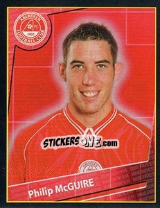 Sticker Philip McGuire - Scottish Premier League 2001-2002 n. 16 - Panini