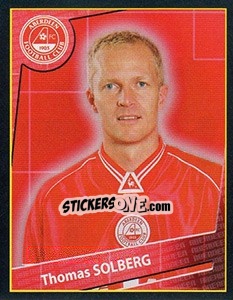 Sticker Thomas Solberg - Scottish Premier League 2001-2002 - Panini