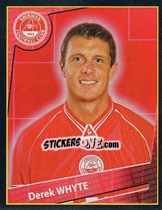 Sticker Derek Whyte - Scottish Premier League 2001-2002 - Panini