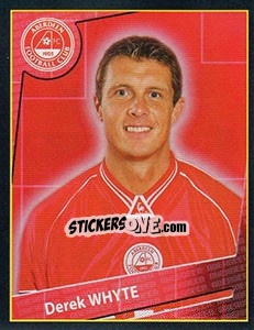 Sticker Derek Whyte - Scottish Premier League 2001-2002 n. 19 - Panini
