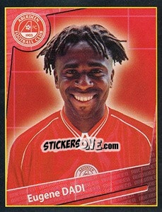 Sticker Eugene Dadi - Scottish Premier League 2001-2002 n. 20 - Panini