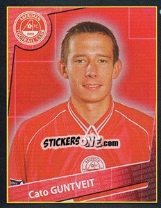 Sticker Cato Guntveit - Scottish Premier League 2001-2002 n. 22 - Panini