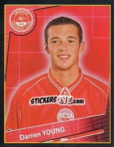 Sticker Darren Young - Scottish Premier League 2001-2002 n. 23 - Panini
